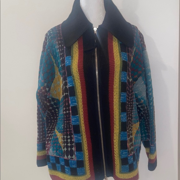 Jean Paul Gaultier Multicolor Patterned Cardigan vintage - Picture 5 of 8